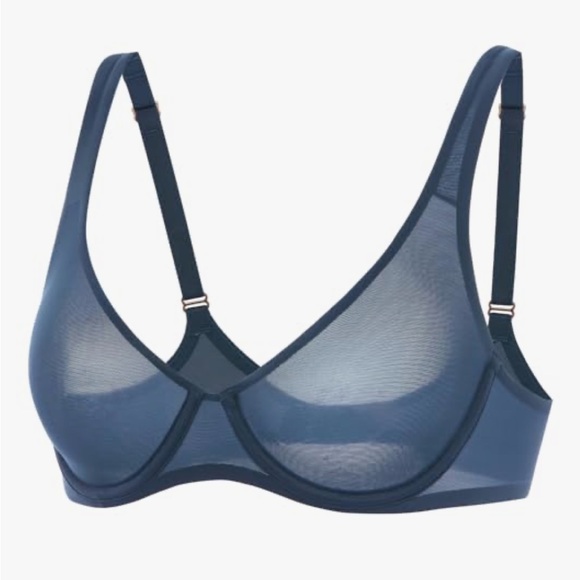 INLYRIC Mesh Balconette Bra - Picture 1 of 10